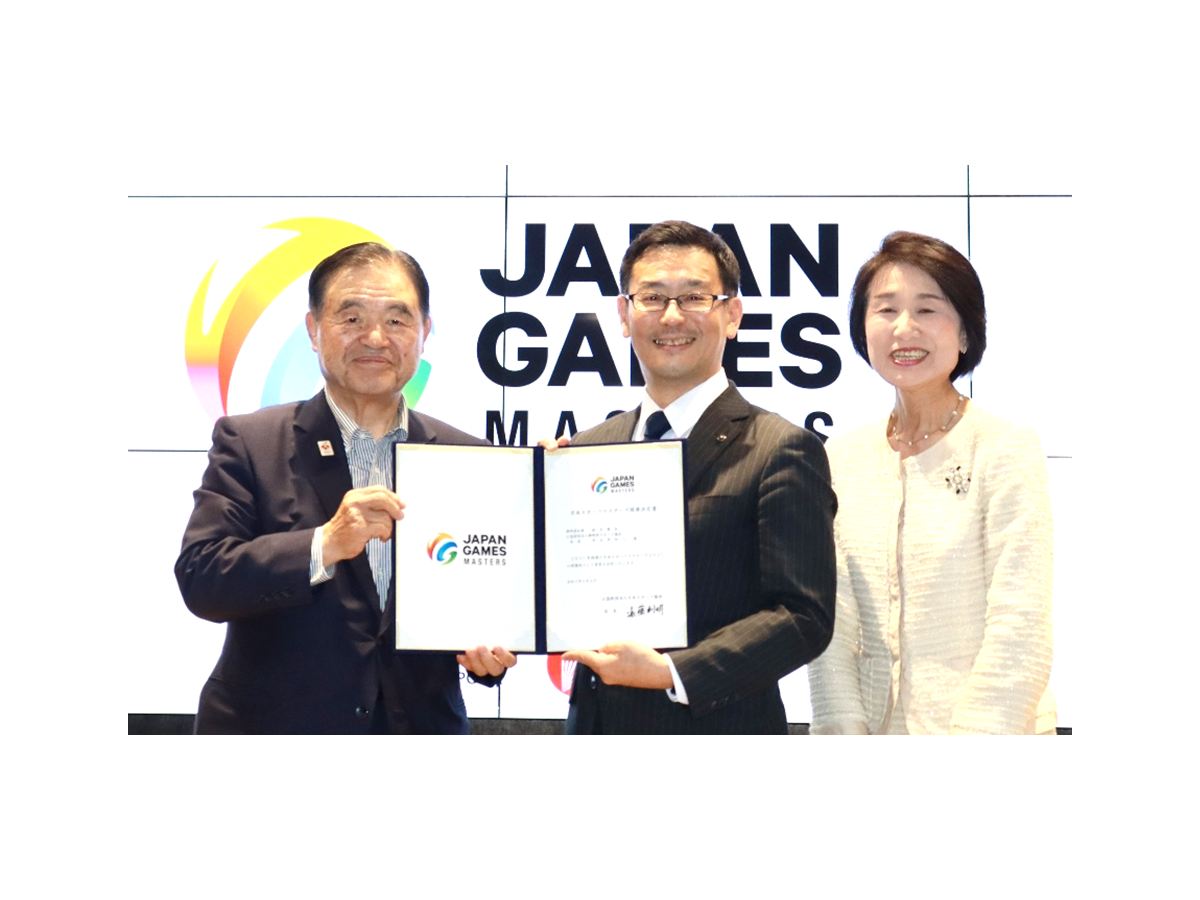 （左から）遠藤JSPO会長、平木 静岡県副知事、松井 静岡県スポーツ協会副会長