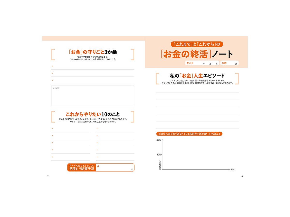 『100歳まで困らない「お金」整理ノート』（主婦と生活社）