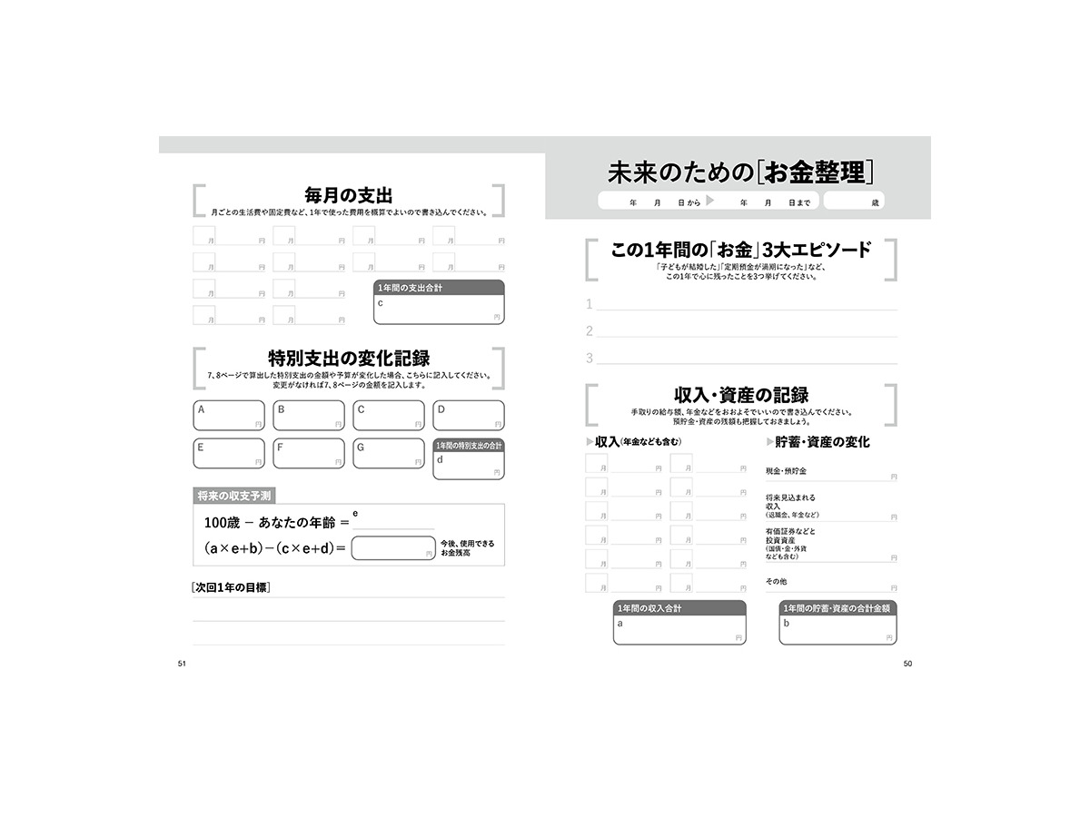 『100歳まで困らない「お金」整理ノート』（主婦と生活社）