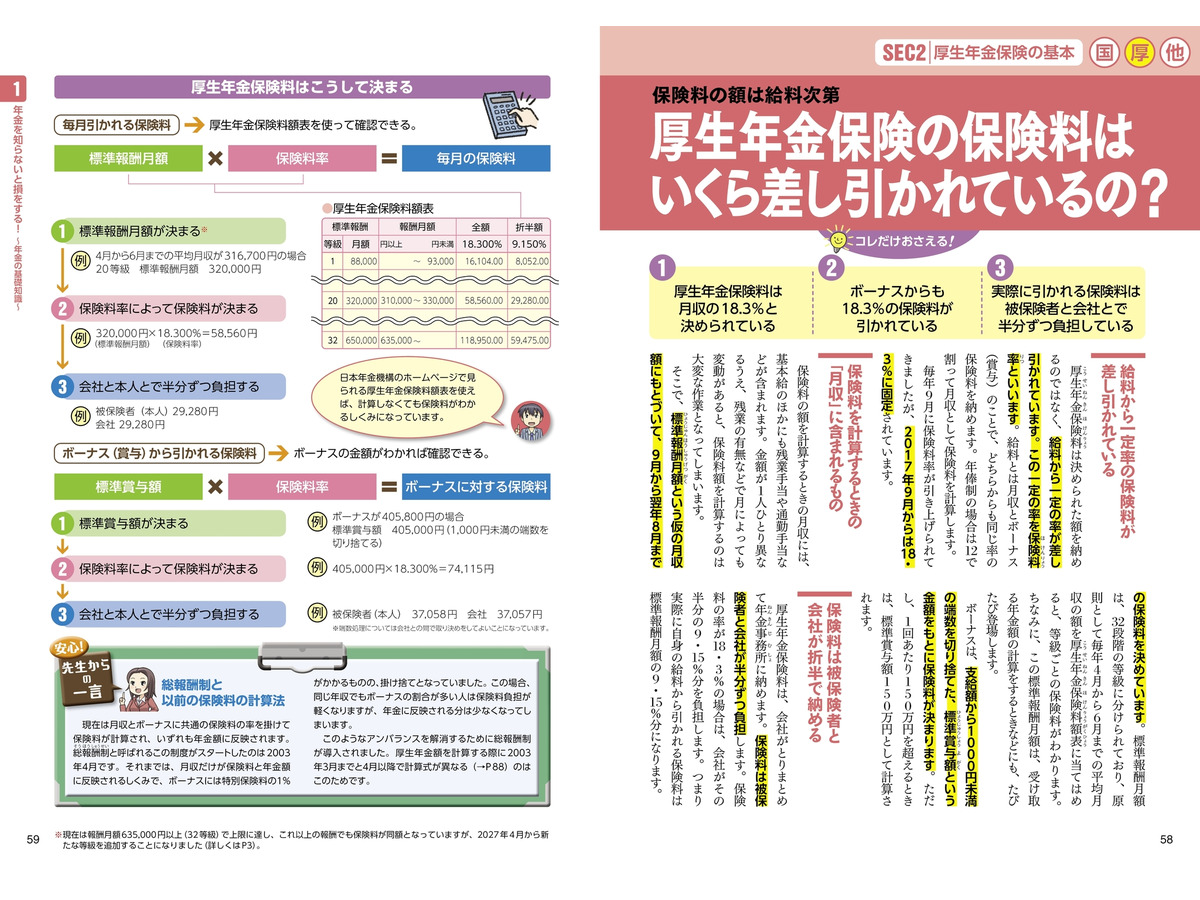 『図解　いちばん親切な年金の本　25－26年版』（株式会社ナツメ社）