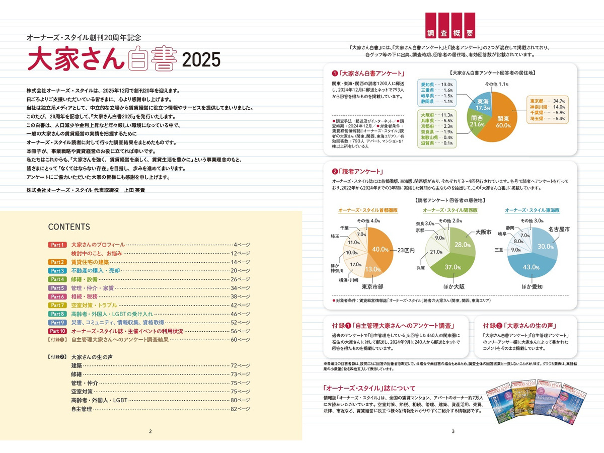 大家さん白書2025（株式会社オーナーズ・スタイル、本社：東京都中央区）